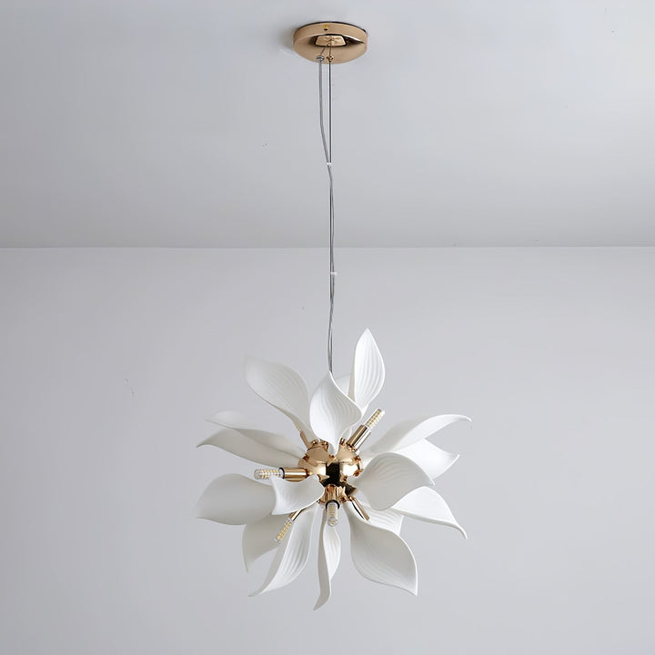 Lustra Suspension Céramique Pétales Épanouis - Neutralighting