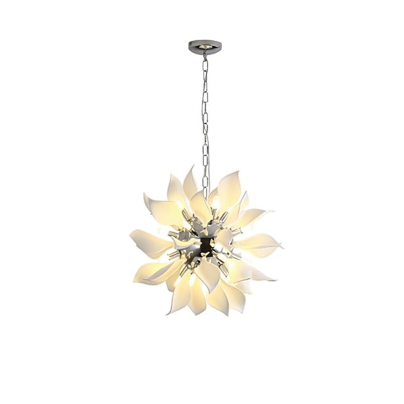 Lustra Suspension Céramique Pétales Épanouis - Neutralighting