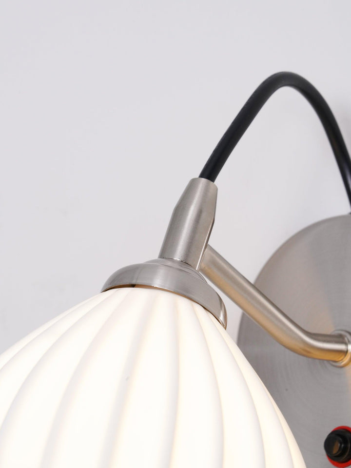 Zotalisra Moderne Minimaliste Côtes Céramique Applique Lumière - Neutralighting