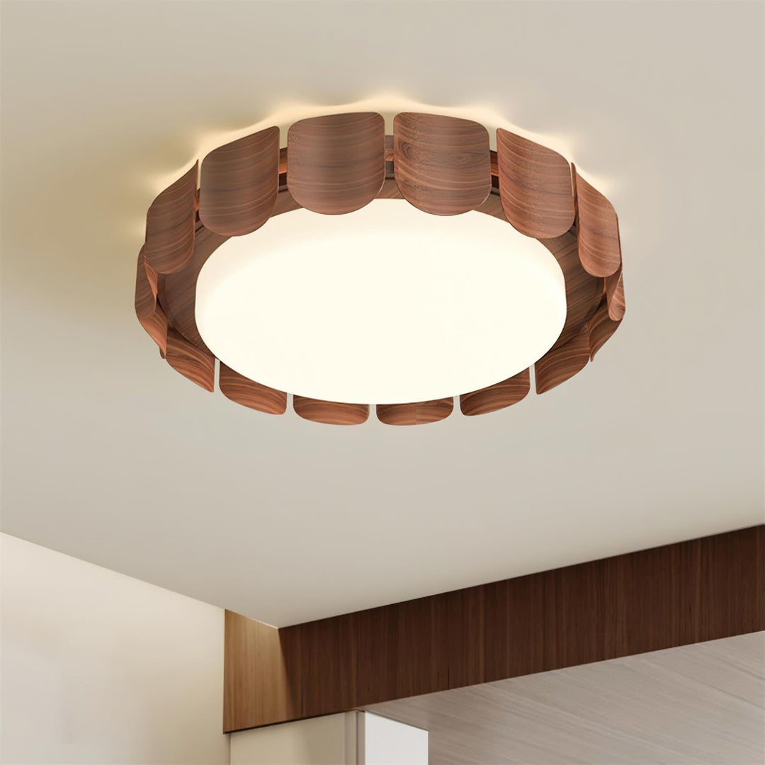 Ardura Plafonnier LED Noyer - Neutralighting