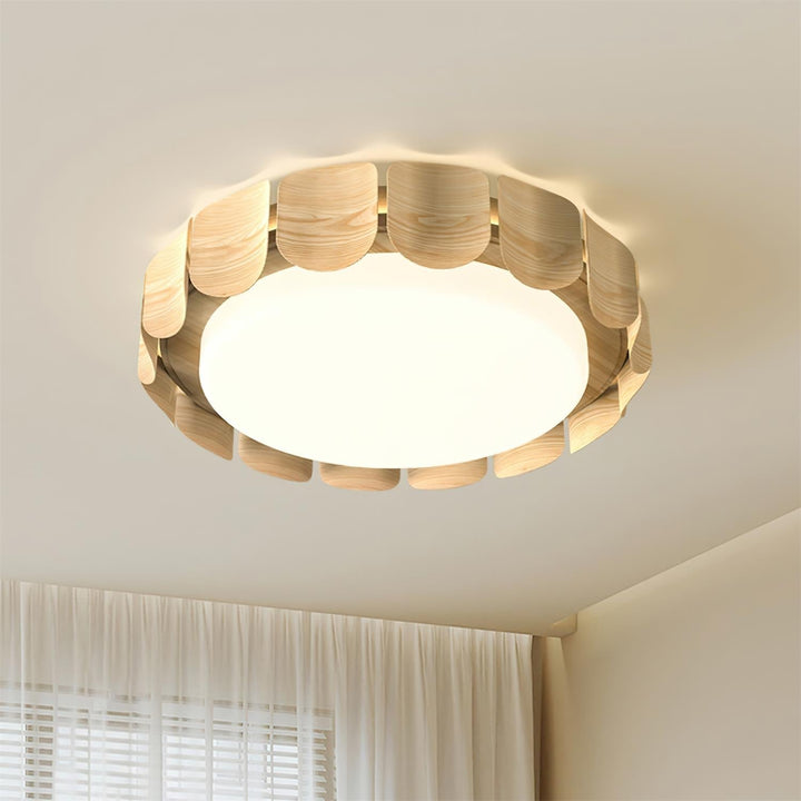 Ardura Plafonnier LED Noyer - Neutralighting