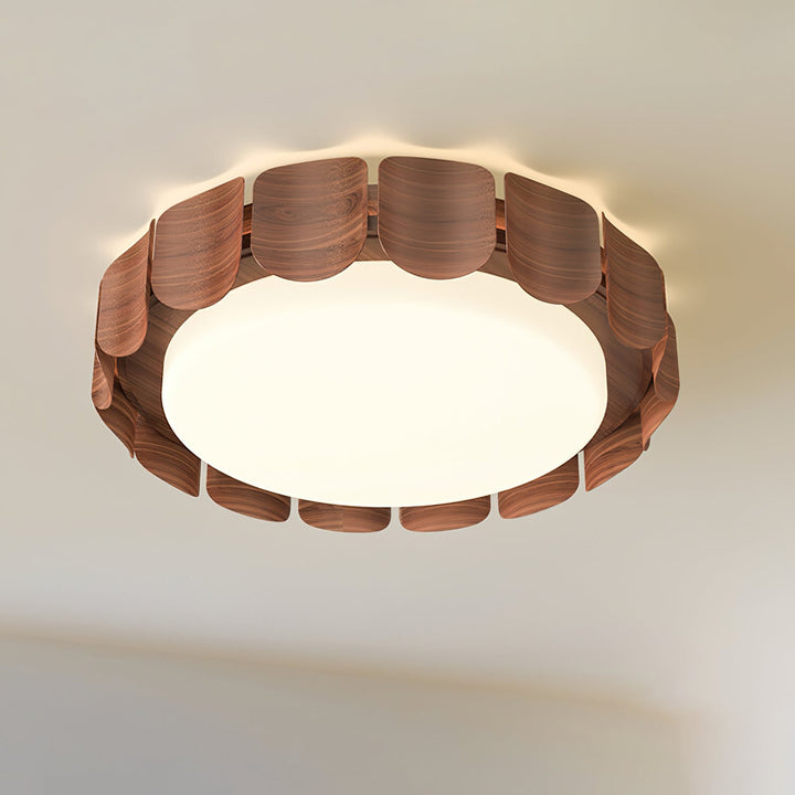 Ardura Plafonnier LED Noyer - Neutralighting