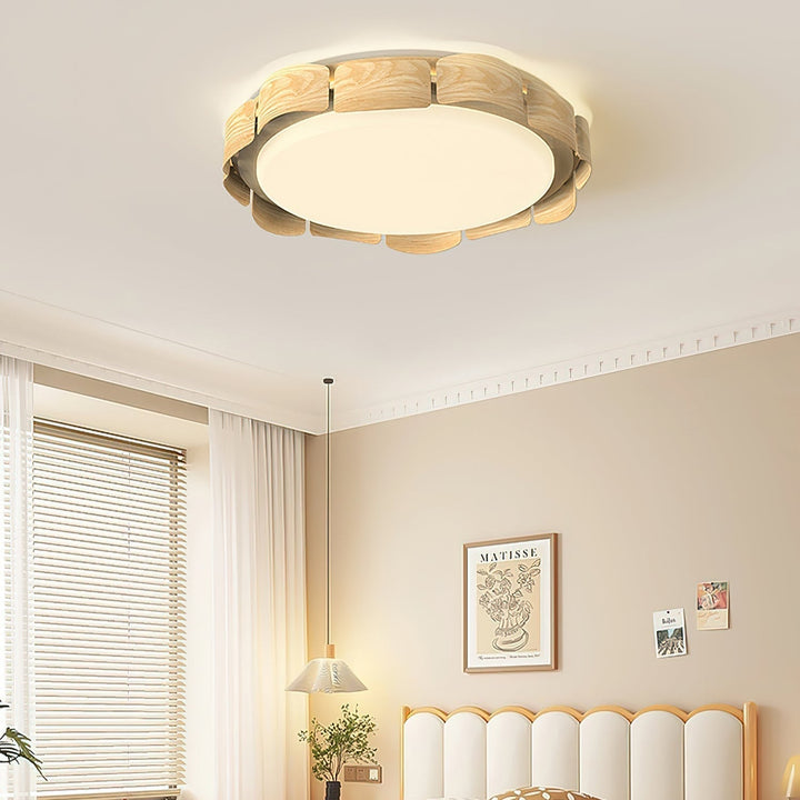 Ardura Plafonnier LED Noyer - Neutralighting