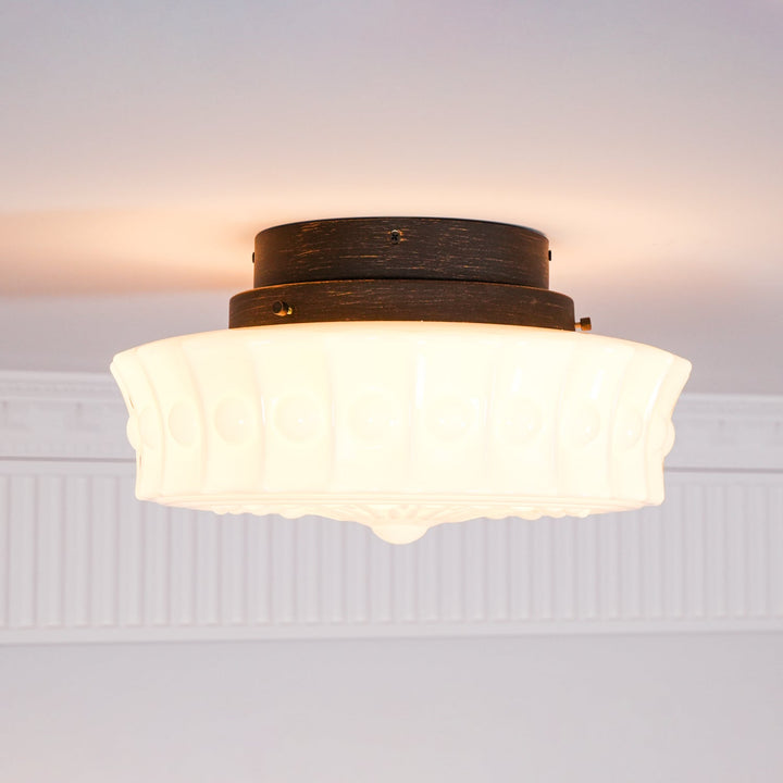 Elena Plafonnier Verre - Neutralighting