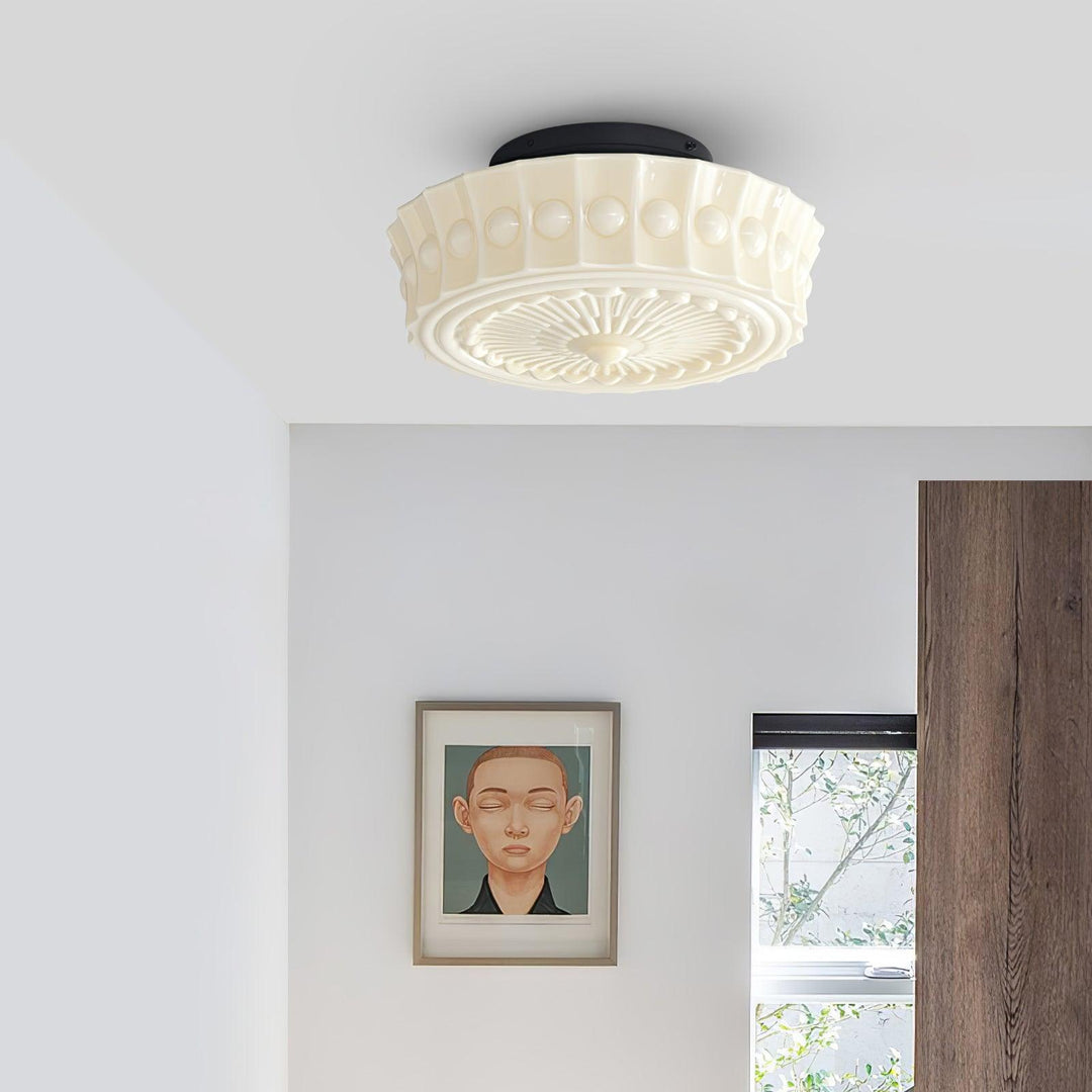 Elena Plafonnier Verre - Neutralighting