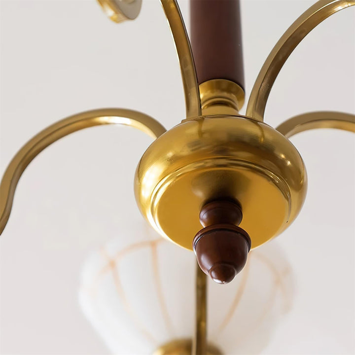 Charlie Lustre Fleur en Verre Courbée - Neutralighting