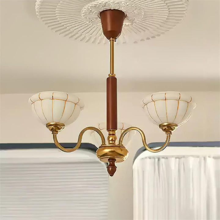 Charlie Lustre Fleur en Verre Courbée - Neutralighting