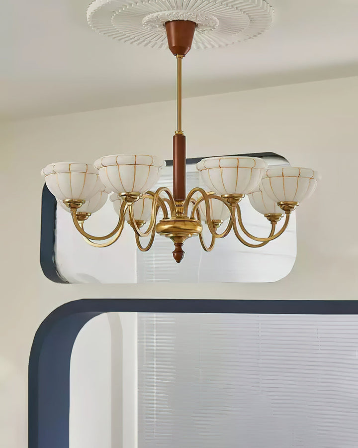 Charlie Lustre Fleur en Verre Courbée - Neutralighting
