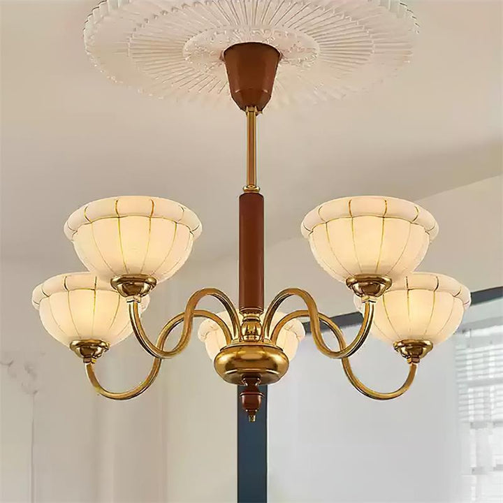 Charlie Lustre Fleur en Verre Courbée - Neutralighting
