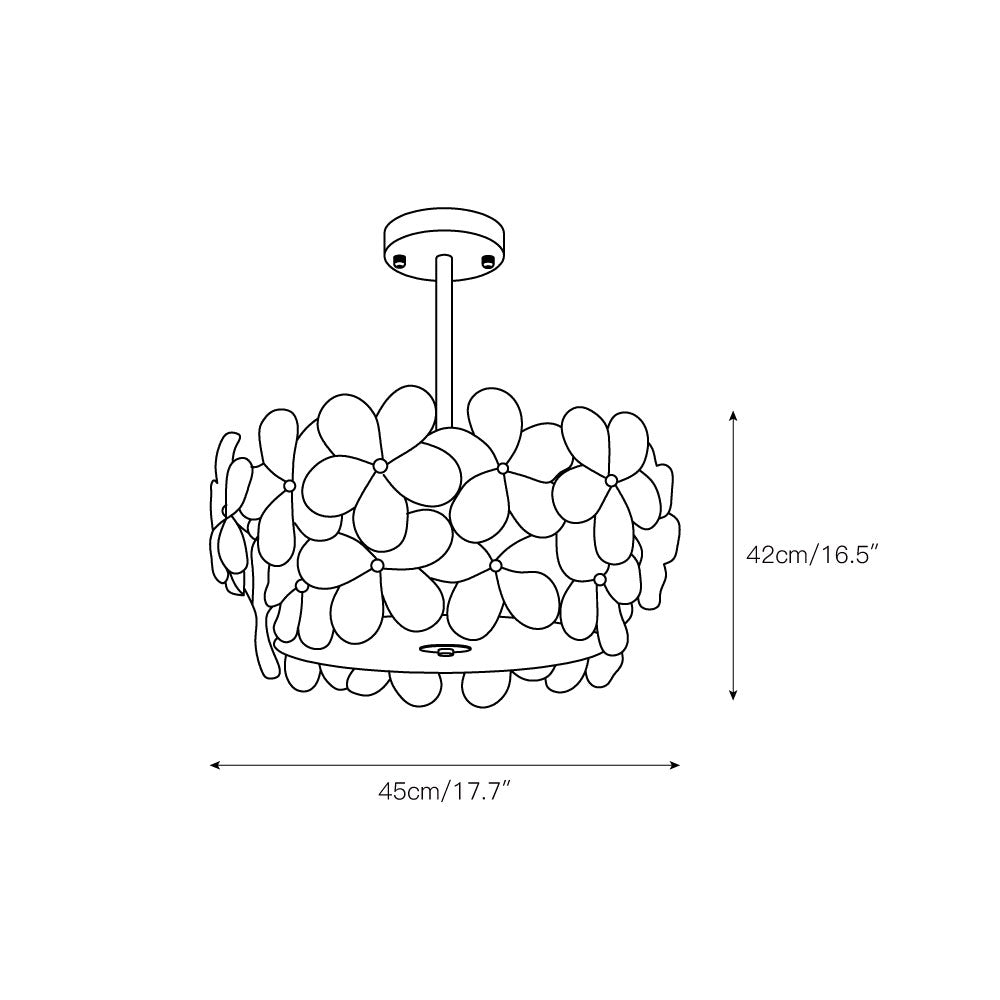 Kite Chandelier en Métal Verre Postmoderne Luxueux d&