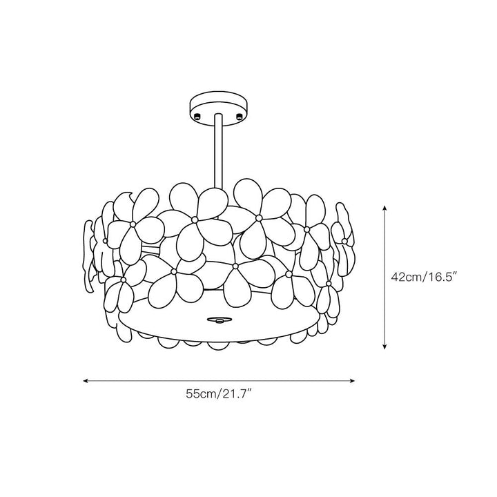 Kite Chandelier en Métal Verre Postmoderne Luxueux d&