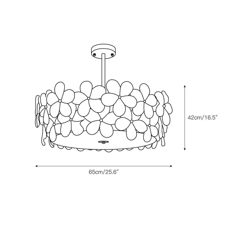 Kite Chandelier en Métal Verre Postmoderne Luxueux d&