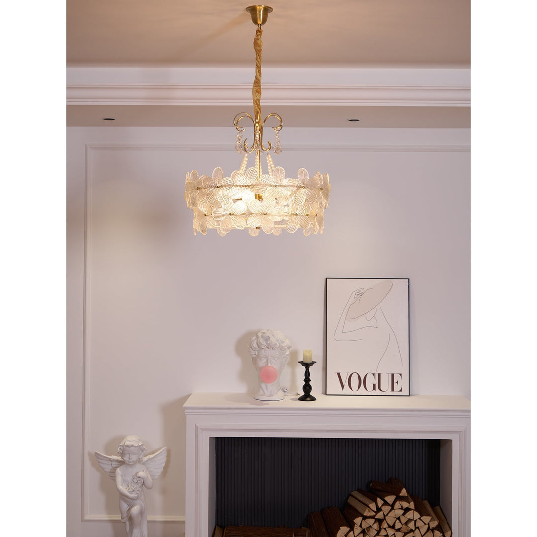 Kite Chandelier en Métal Verre Postmoderne Luxueux d&