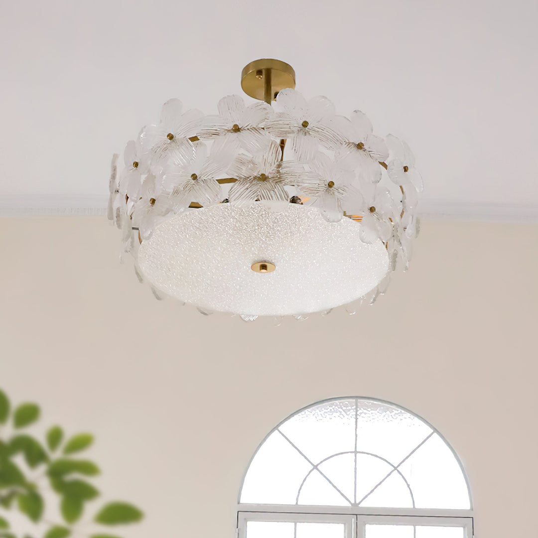 Kite Chandelier en Métal Verre Postmoderne Luxueux d&
