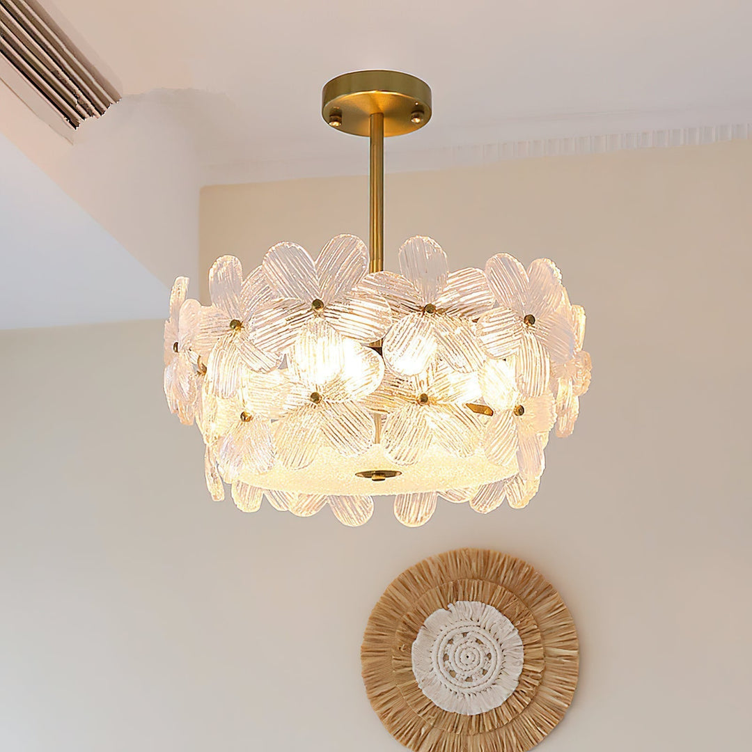Kite Chandelier en Métal Verre Postmoderne Luxueux d&