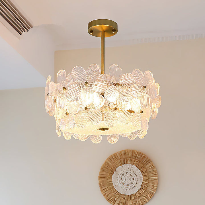Kite Chandelier en Métal Verre Postmoderne Luxueux d&