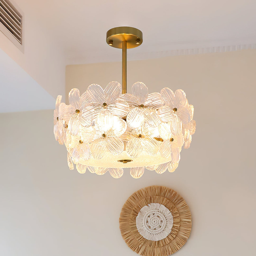 Kite Chandelier en Métal Verre Postmoderne Luxueux d&