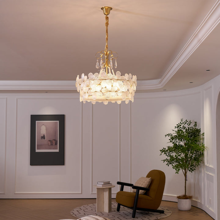 Kite Chandelier en Métal Verre Postmoderne Luxueux d&