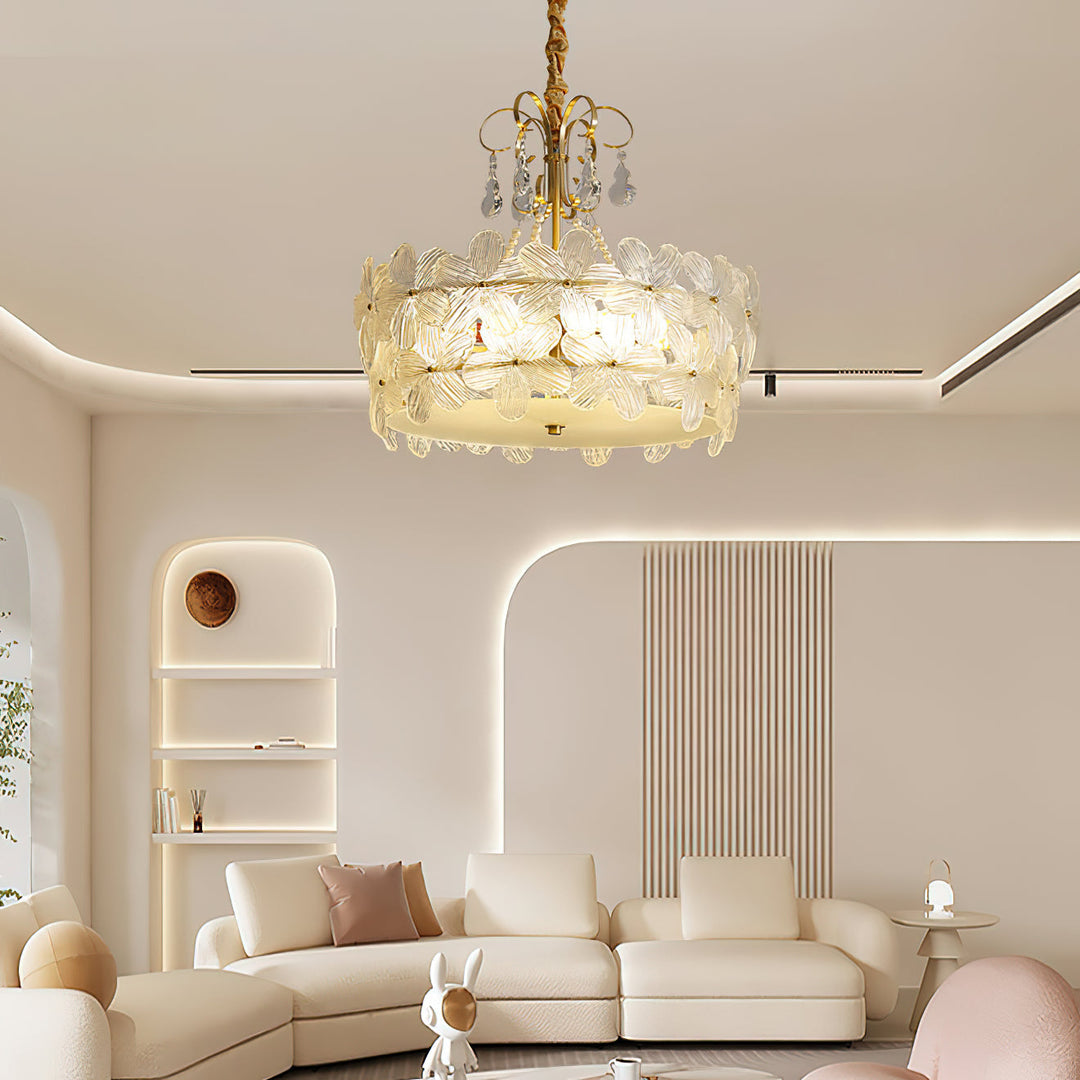 Kite Chandelier en Métal Verre Postmoderne Luxueux d&