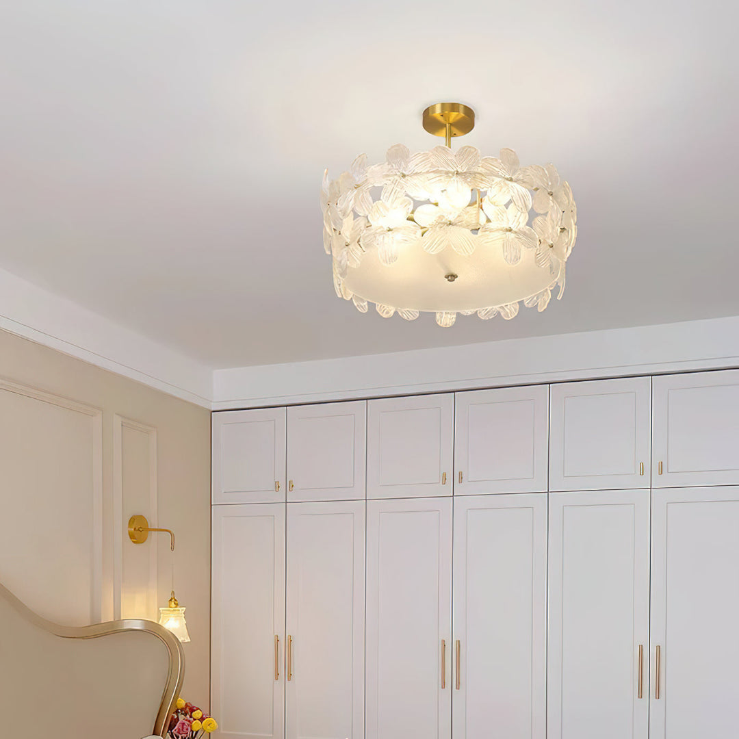 Kite Chandelier en Métal Verre Postmoderne Luxueux d&