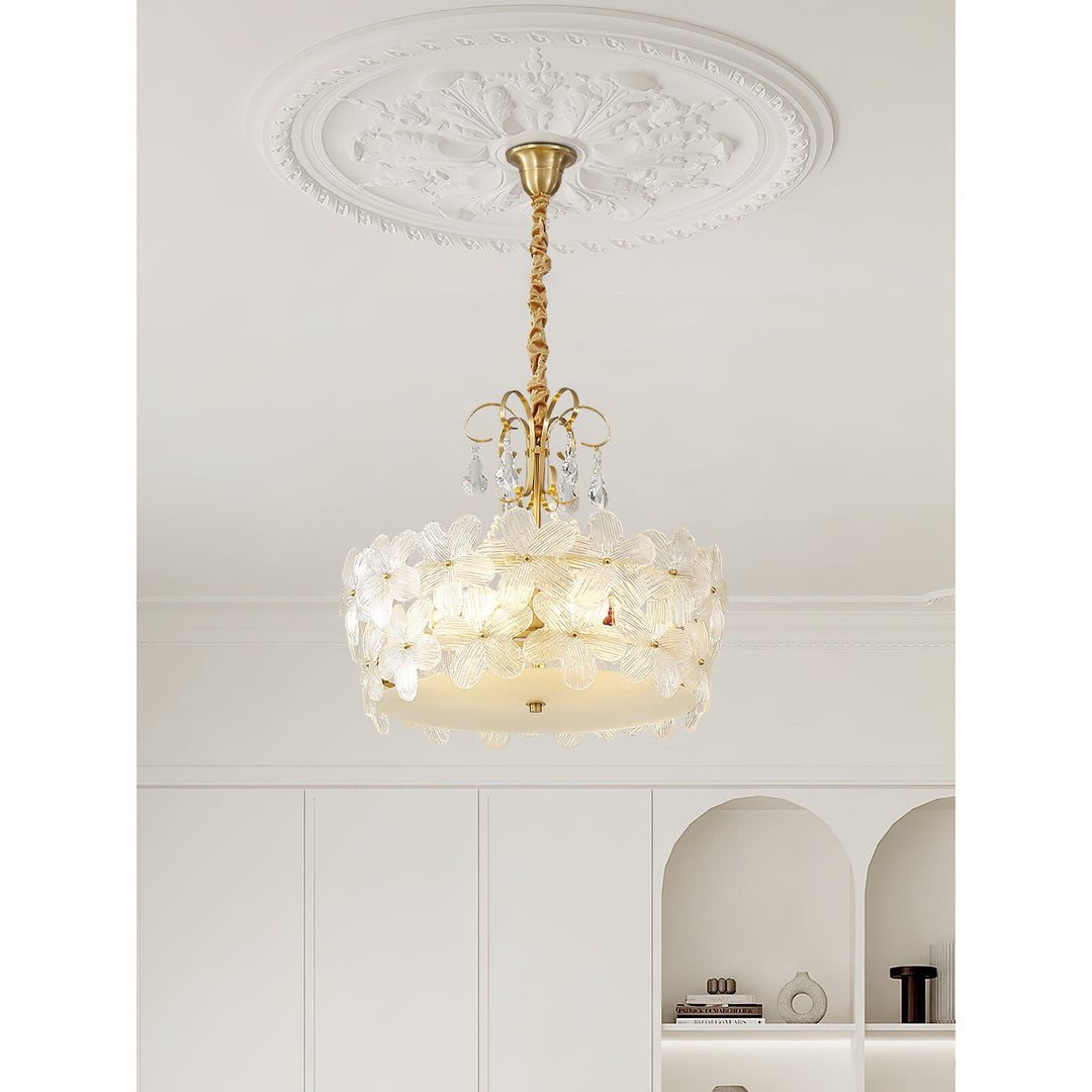 Kite Chandelier en Métal Verre Postmoderne Luxueux d&