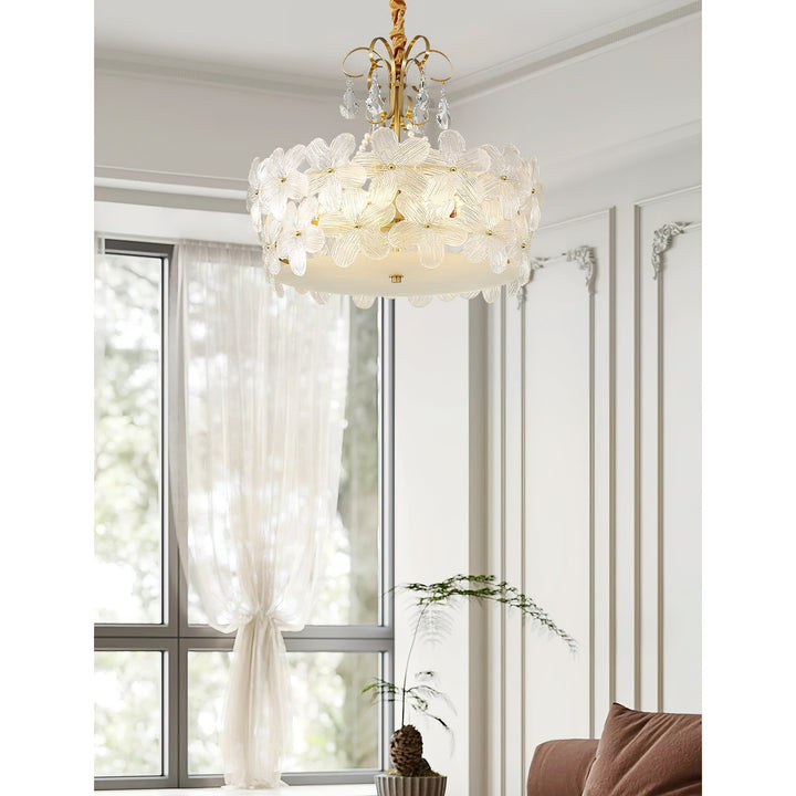 Kite Chandelier en Métal Verre Postmoderne Luxueux d&