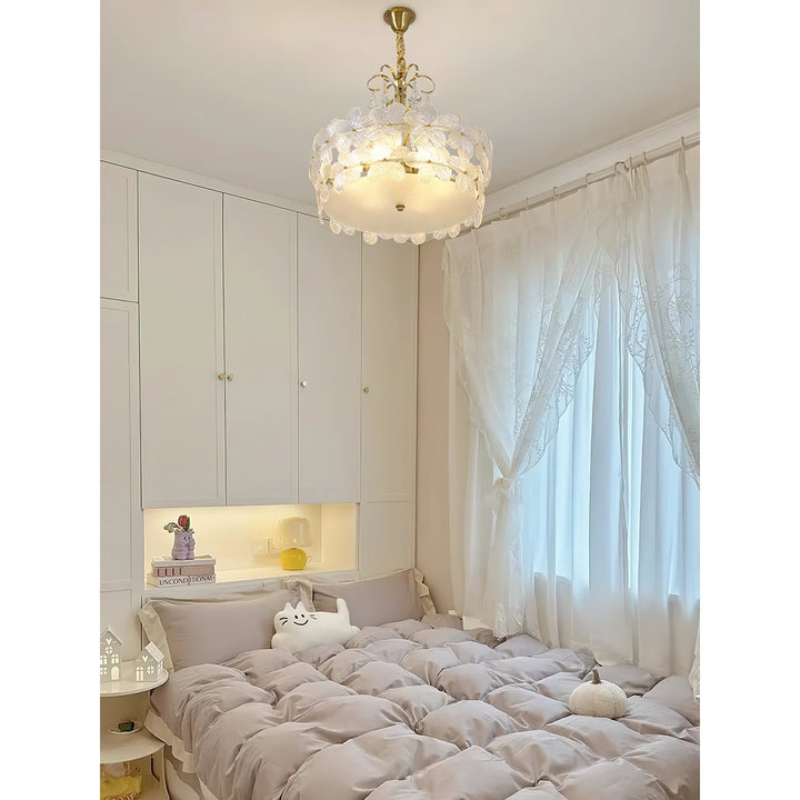 Kite Chandelier en Métal Verre Postmoderne Luxueux d&