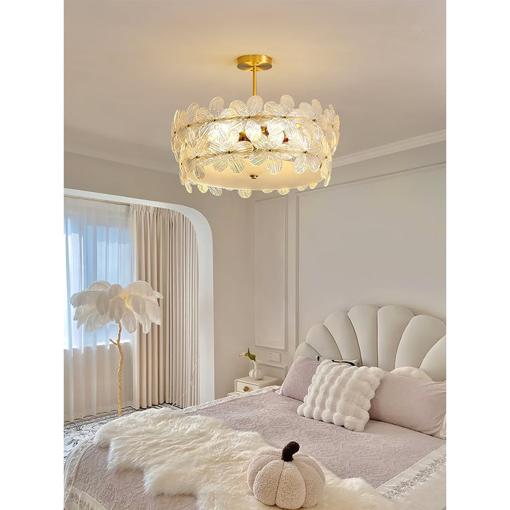 Kite Chandelier en Métal Verre Postmoderne Luxueux d&