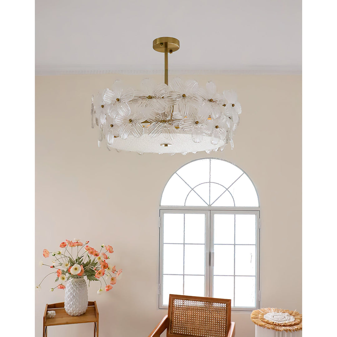 Kite Chandelier en Métal Verre Postmoderne Luxueux d&