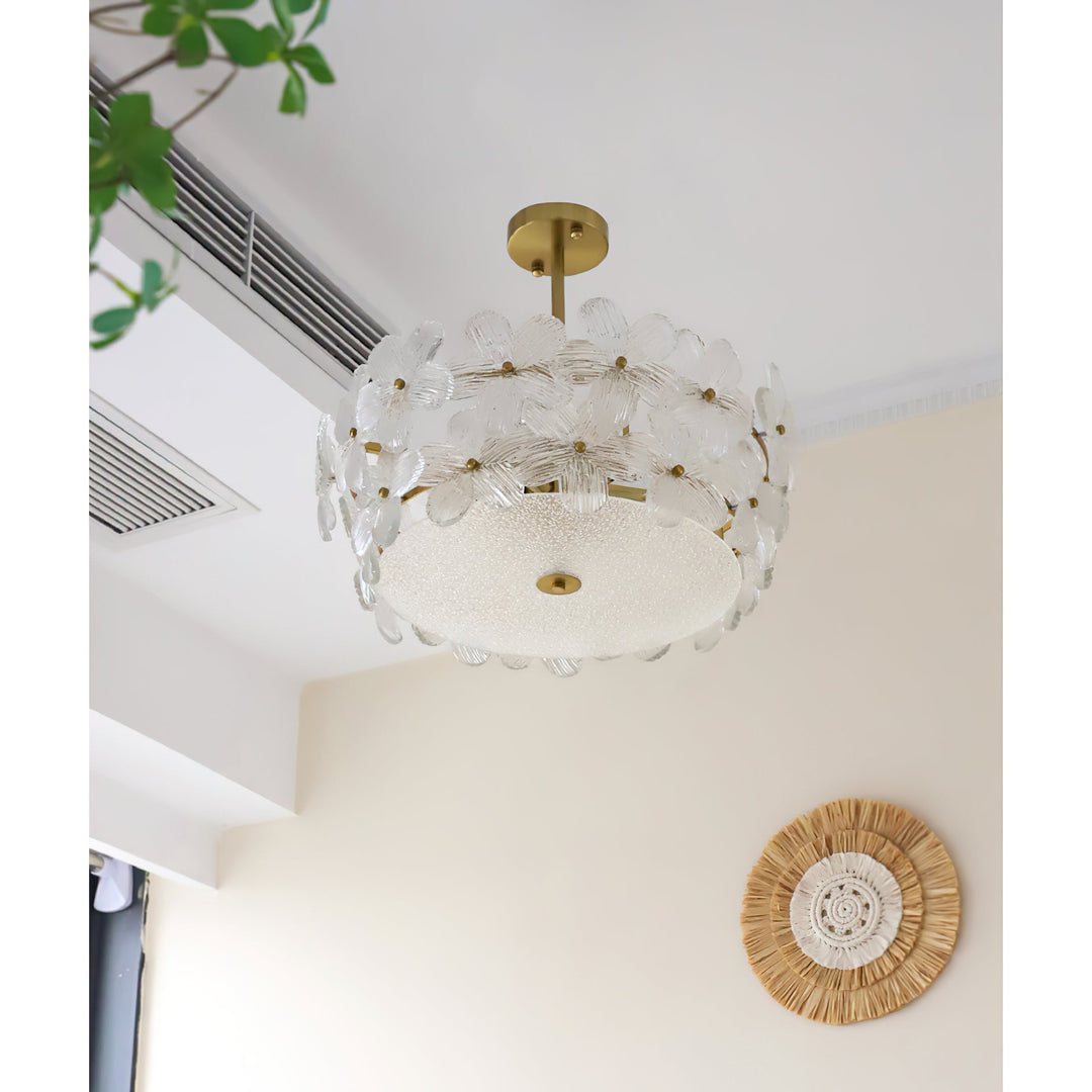 Kite Chandelier en Métal Verre Postmoderne Luxueux d&