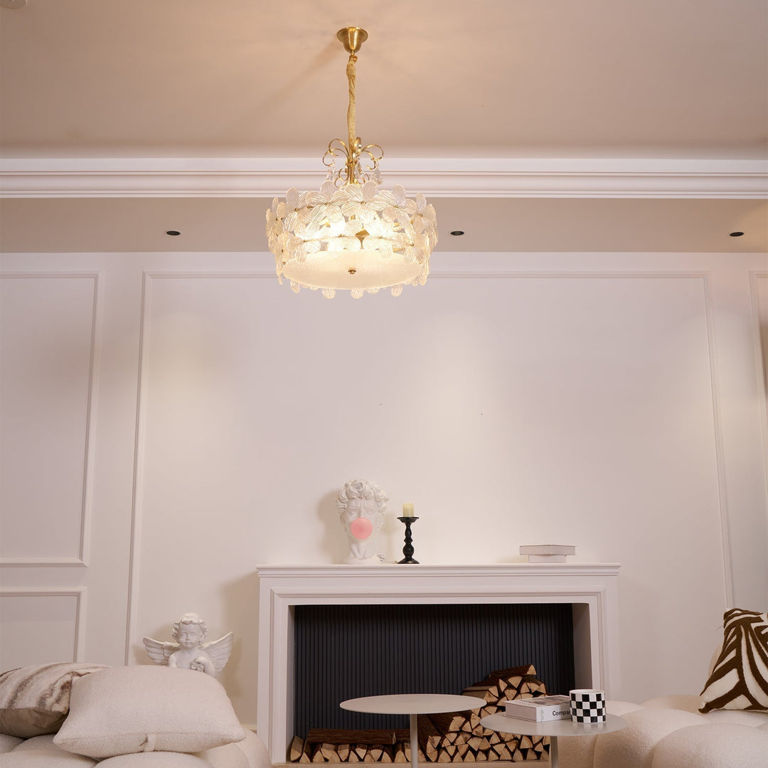 Kite Chandelier en Métal Verre Postmoderne Luxueux d&