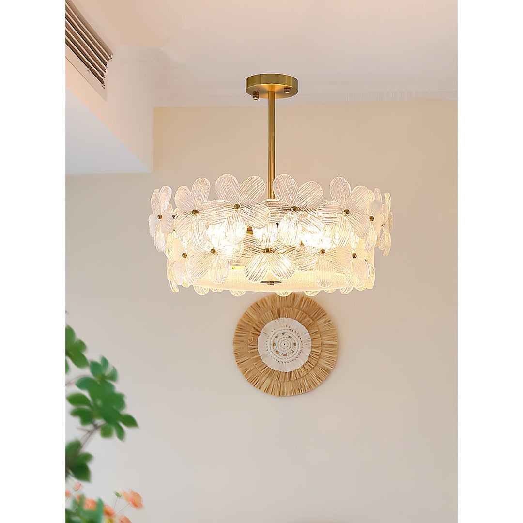 Kite Chandelier en Métal Verre Postmoderne Luxueux d&