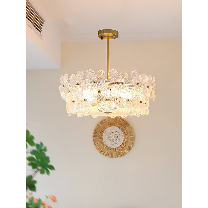 Kite Chandelier en Métal Verre Postmoderne Luxueux d&