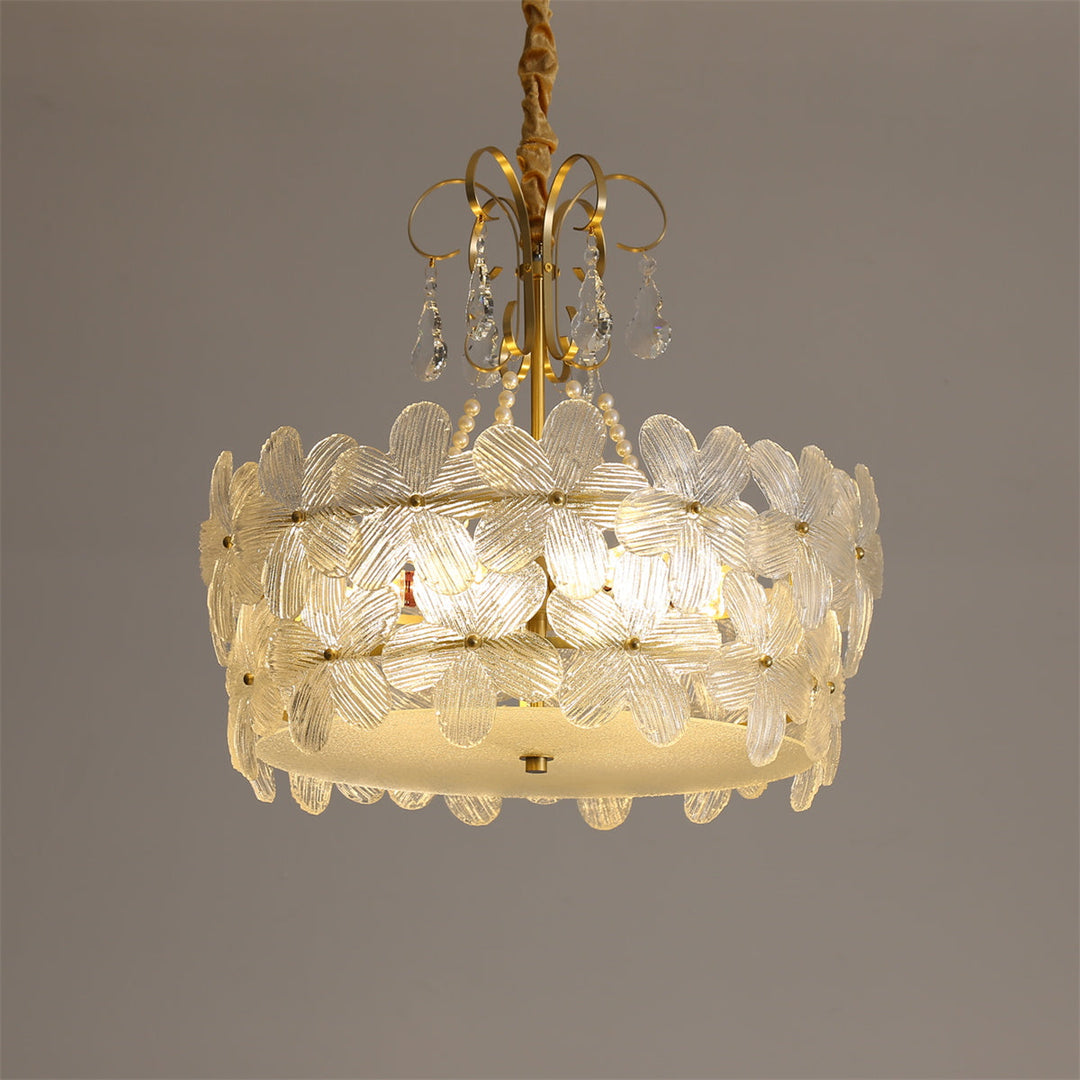 Kite Chandelier en Métal Verre Postmoderne Luxueux d&