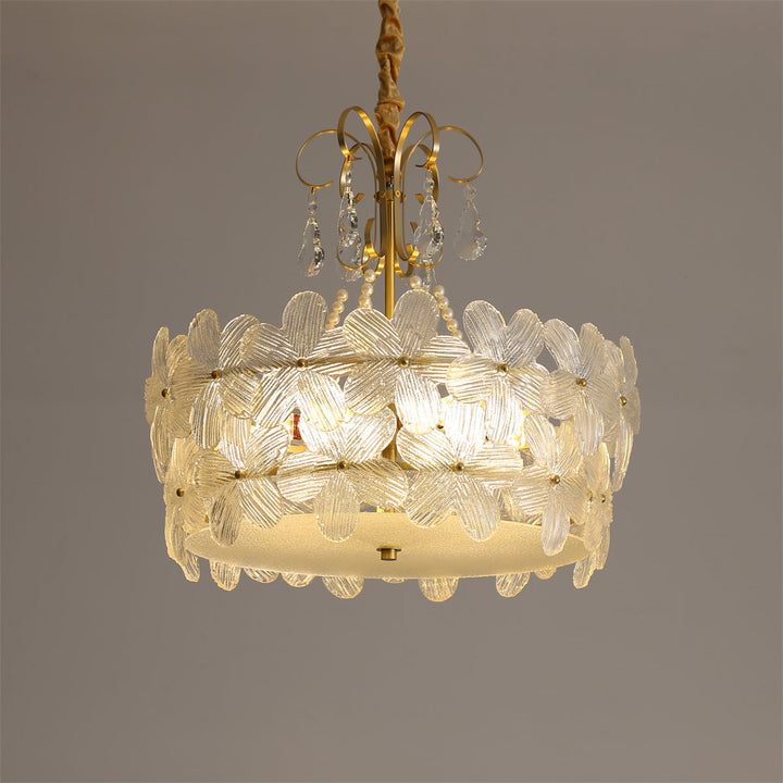 Kite Chandelier en Métal Verre Postmoderne Luxueux d&