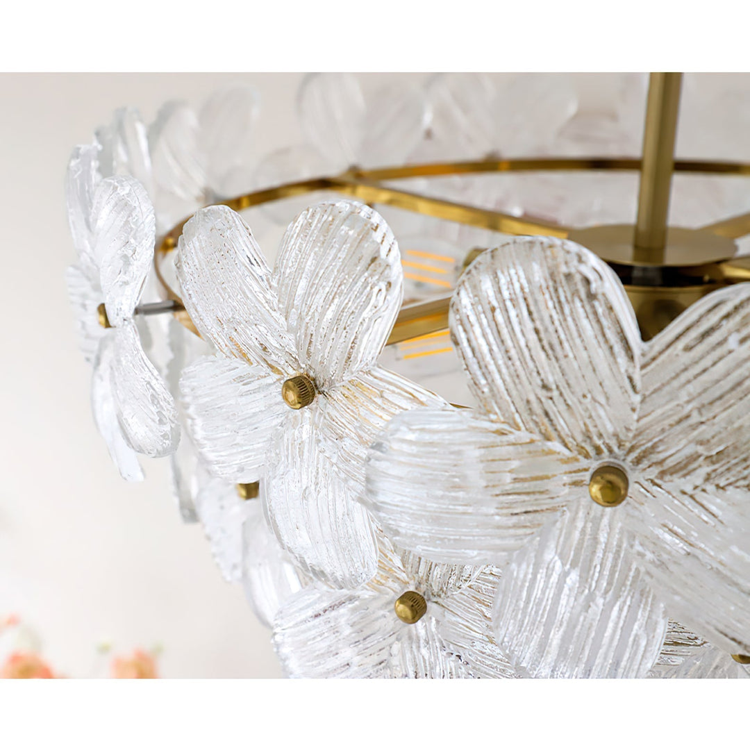 Kite Chandelier en Métal Verre Postmoderne Luxueux d&