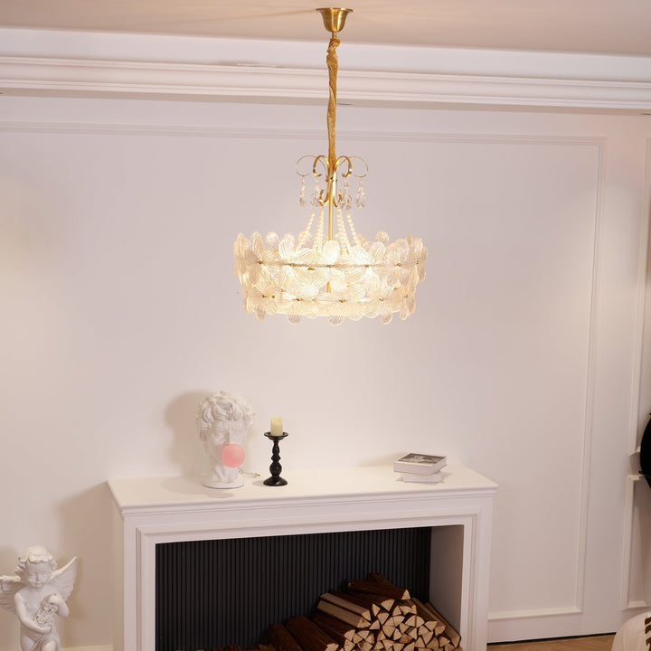 Kite Chandelier en Métal Verre Postmoderne Luxueux d&
