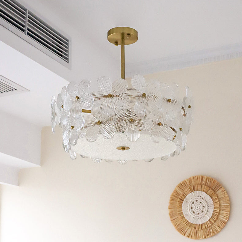 Kite Chandelier en Métal Verre Postmoderne Luxueux d&