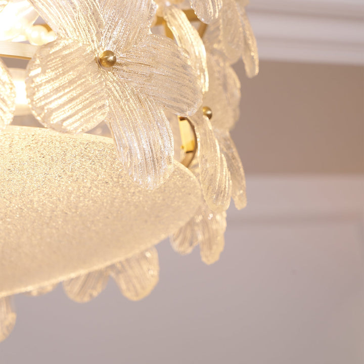Kite Chandelier en Métal Verre Postmoderne Luxueux d&