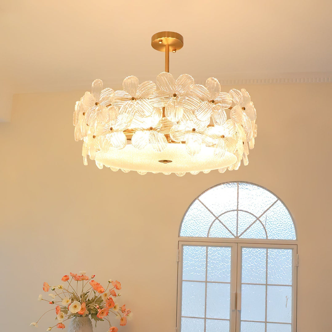 Kite Chandelier en Métal Verre Postmoderne Luxueux d&