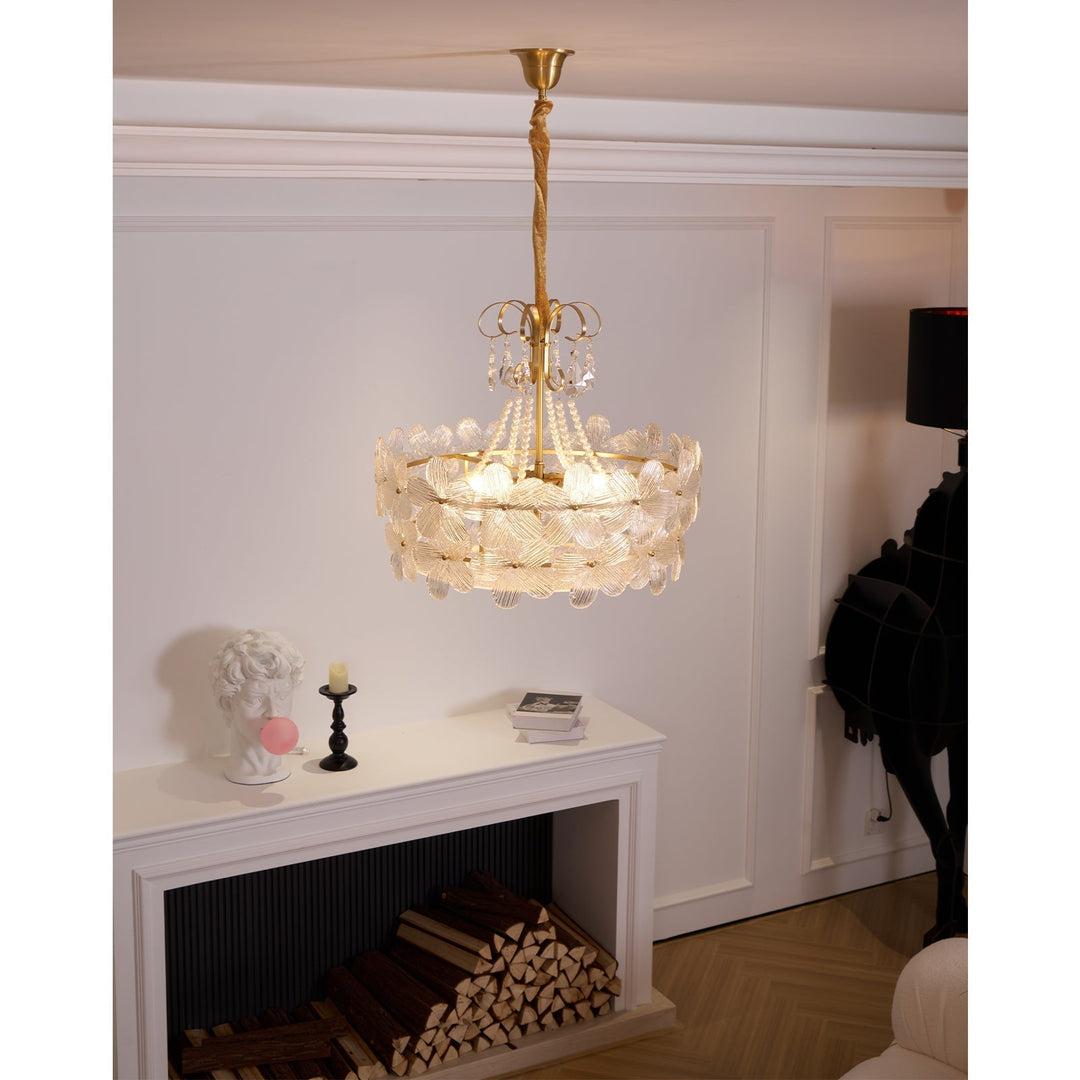 Kite Chandelier en Métal Verre Postmoderne Luxueux d&