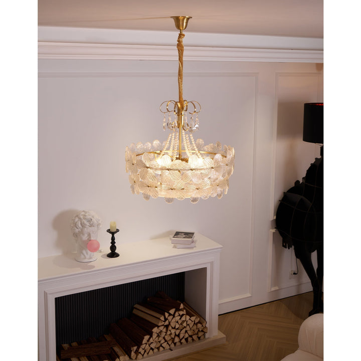 Kite Chandelier en Métal Verre Postmoderne Luxueux d&