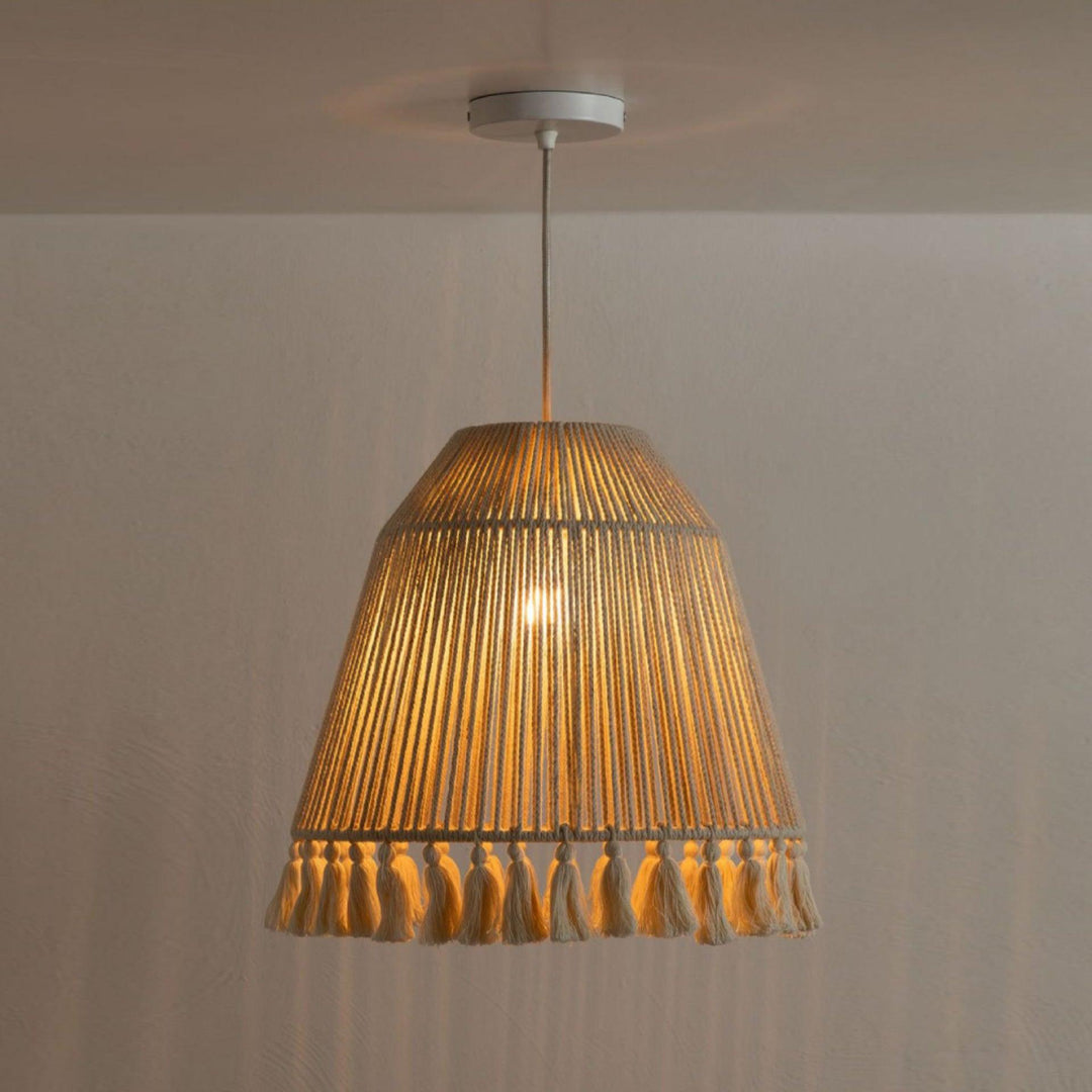 Alsolia Lampe Suspension à Corde Traditionnelle - Neutralighting