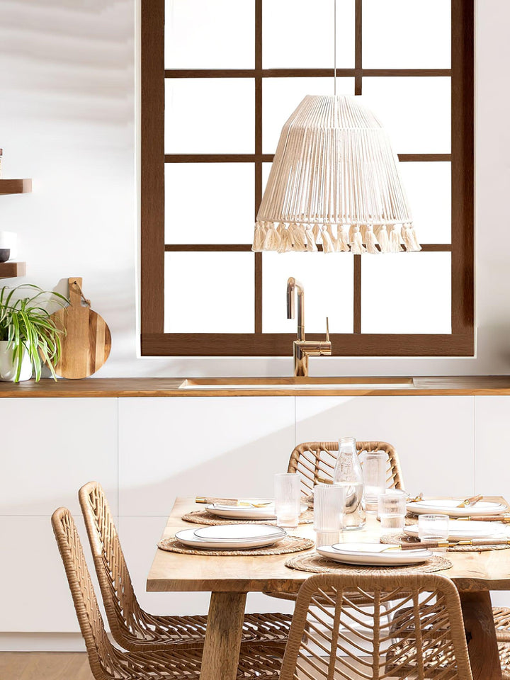 Alsolia Lampe Suspension à Corde Traditionnelle - Neutralighting