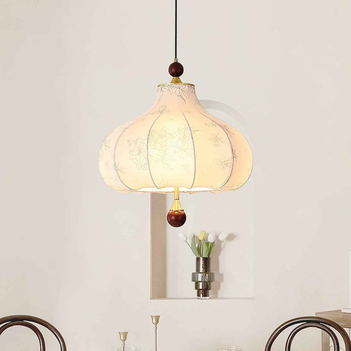 Petal Suspension Vintage en Bois - Neutralighting