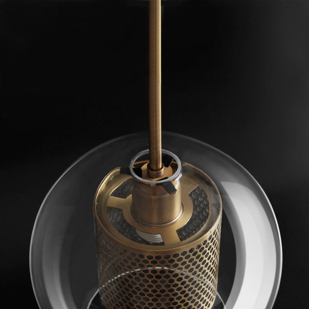Lustra Suspension en Verre Chiswick pour Salon - Neutralighting