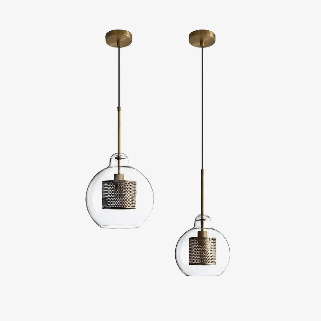 Lustra Suspension en Verre Chiswick pour Salon - Neutralighting