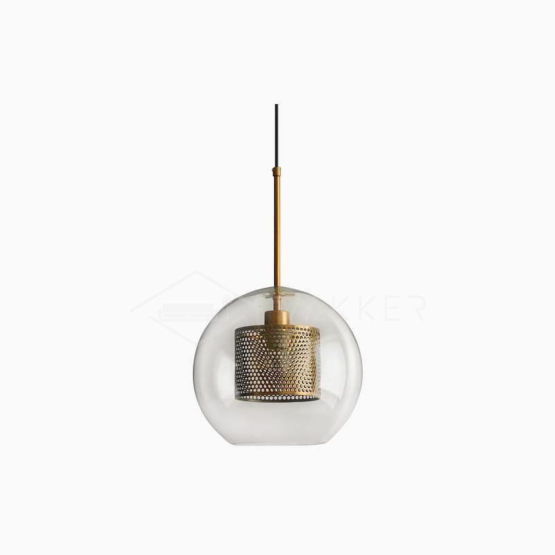 Lustra Suspension en Verre Chiswick pour Salon - Neutralighting