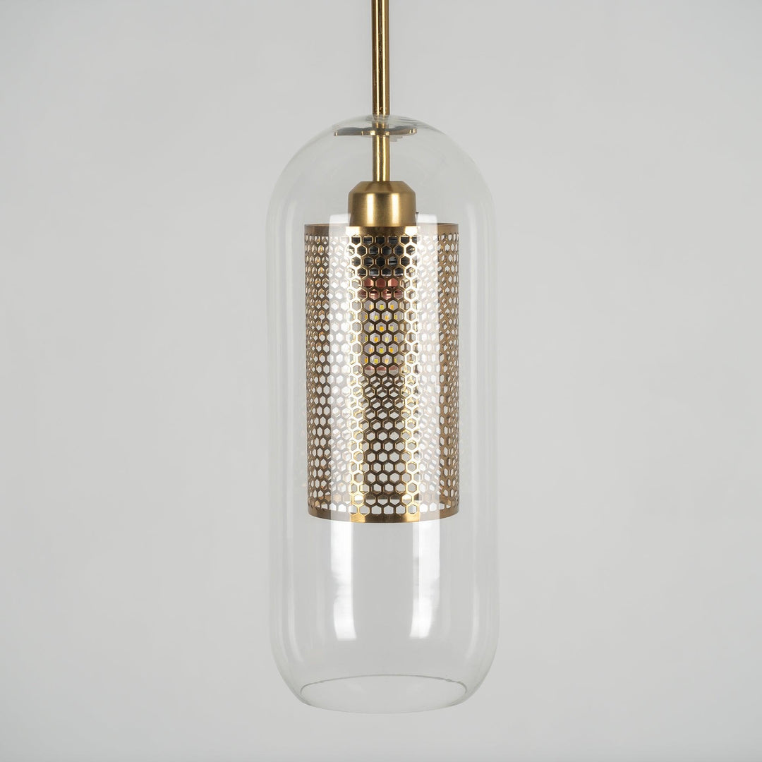 Lustra Suspension en Verre Chiswick pour Salon - Neutralighting