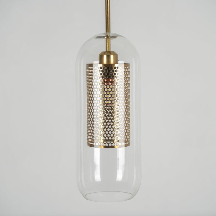 Lustra Suspension en Verre Chiswick pour Salon - Neutralighting